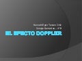 El efecto doppler