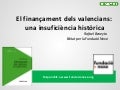 El finançament dels valencians #demos2