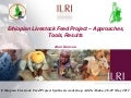 Ethiopian Livestock Feed Project – approaches, tools, results