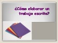 El informe escrito