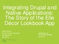 Integrating Drupal and Native Applications: The Story of the Elle Decor LookBook App
