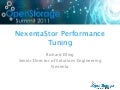 NexentaStor Performance Tuning - OpenStorage Summit 2011