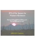 USENIX LISA11 Tutorial: ZFS a 