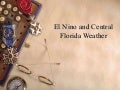 El Nino And Central Florida Weather