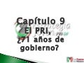 El PRI ¿71 años de gobierno?