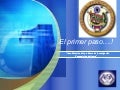 El primer paso, el problema de investigación