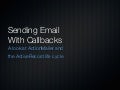 Sending Email with Rails