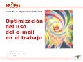 Mejora el uso del e-mail en el trabajo