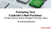 Prompting Your Customer's Next Purc...