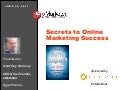 eMarketer Webinar: Secrets to Online Marketing Success