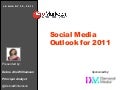 eMarketer Webinar: Social Media Outlook for 2011
