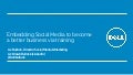 Embedding Social Media to Become a Better Business via Training