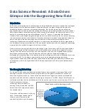Whitepaper : Data Science Revealed in global study