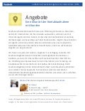 Leitfaden zu Facebook-Angebote für Unternehmen
