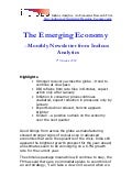 The Emerging Economy November 2009