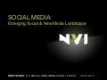Emerging Social and New Media Landscape | NVI (March 11th 2009)