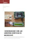 Empezando  con las librerías gráficas de  microchip
