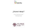 ¿Nuevo trabajo?