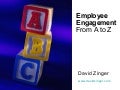 Employee engagement   A to Z
