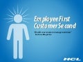 Employees first customer second