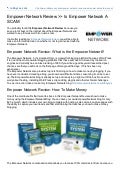 Empower  Network Scam- A Real Review