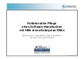 Kollaborative Pflege eines Software-Handbuches mit Hilfe eines Enterprise-Wikis