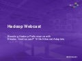 Boosting Hadoop Performance with  Emulex OneConnect® 10Gb Ethernet Adapters 