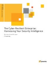 WHITEPAPER: The Cyber-Resilient Ent...