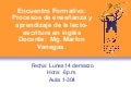 Encuentro formativo