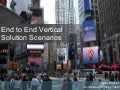 End to End Vertical OBA's