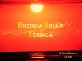 Energía Solar Térmica