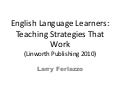 English Language Learners