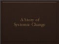 Ocoa Systemic Change Example