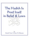 En hadith is_proof_itself_in_belief_laws