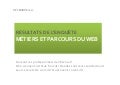 Enquête  sur les Métiers du Web et de lInternet
