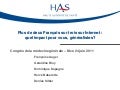 Enquête : Les médecins généralistes et leurs perceptions des discussions avec les patients au sujet d’internet 