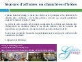 Etude sur les séjours daffaires en chambres dhôtes - Agence Guest & Strategy