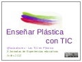 Enseñar plastica con TIC