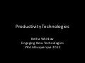 VRA 2012, Engaging New Technologies, Productivity