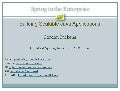 Enterprise Spring Building Scalable Applications