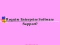 Enterprise application development