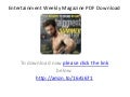 Entertainment Weekly Magazine PDF Download