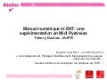 Manuel numérique et ENT : une expérimentation en Midi Pyrénées