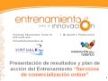Conclusiones Entrenamiento de Comercialización on line julio 2009
