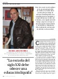 "La escuela del siglo XXI debe ofrecer una educación líquida"