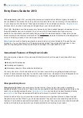Entry Doors Guide For 2013