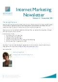 Internet Marketing Newsletter November 2011