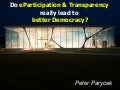 eParticipation & Transparency