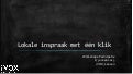 Lokale inspraak met één klik - eParticipatie
