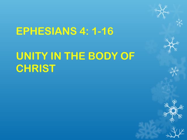 Ephesians 4